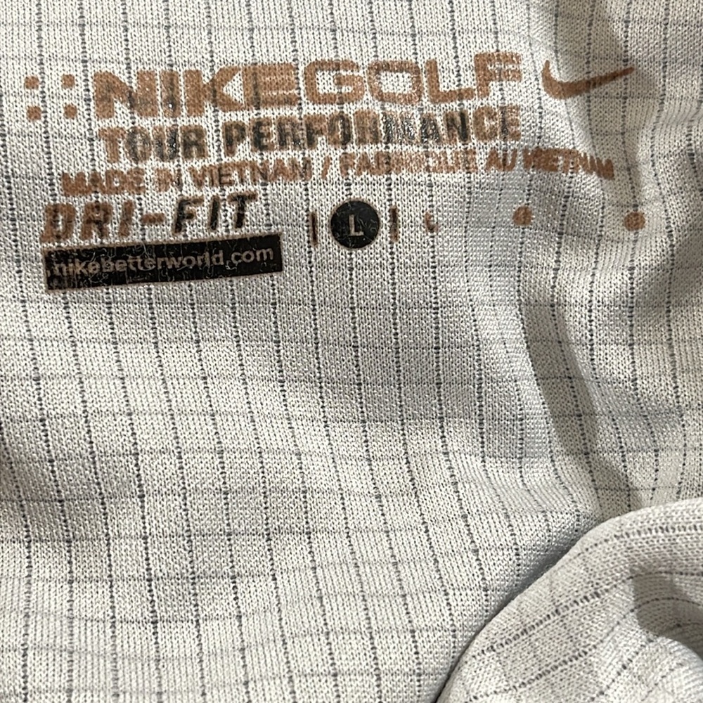 NIKE Golf Dri-Fit Tour Performance Polo Shirt Size Large - Picture 7 of 8